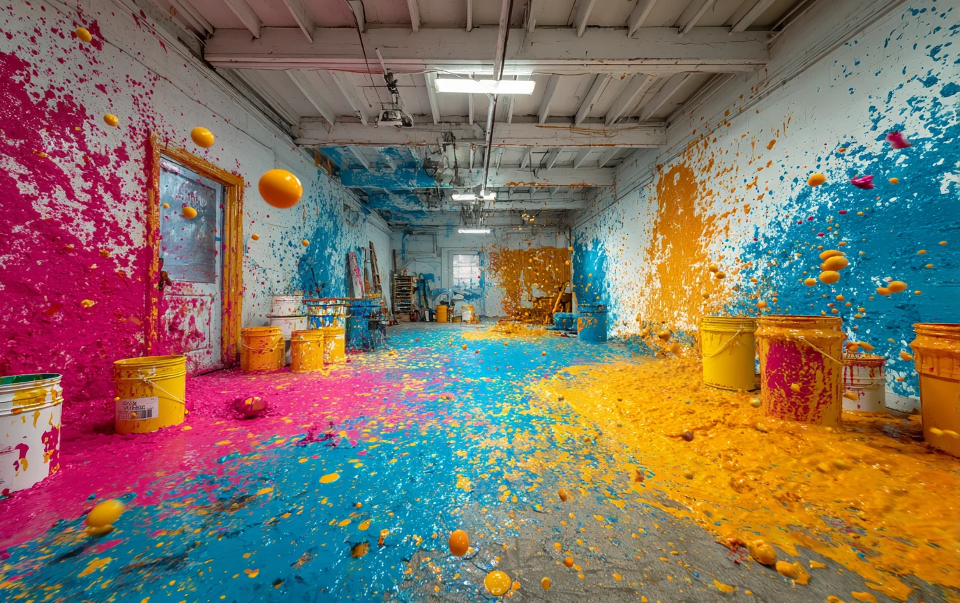 Paint Room activity