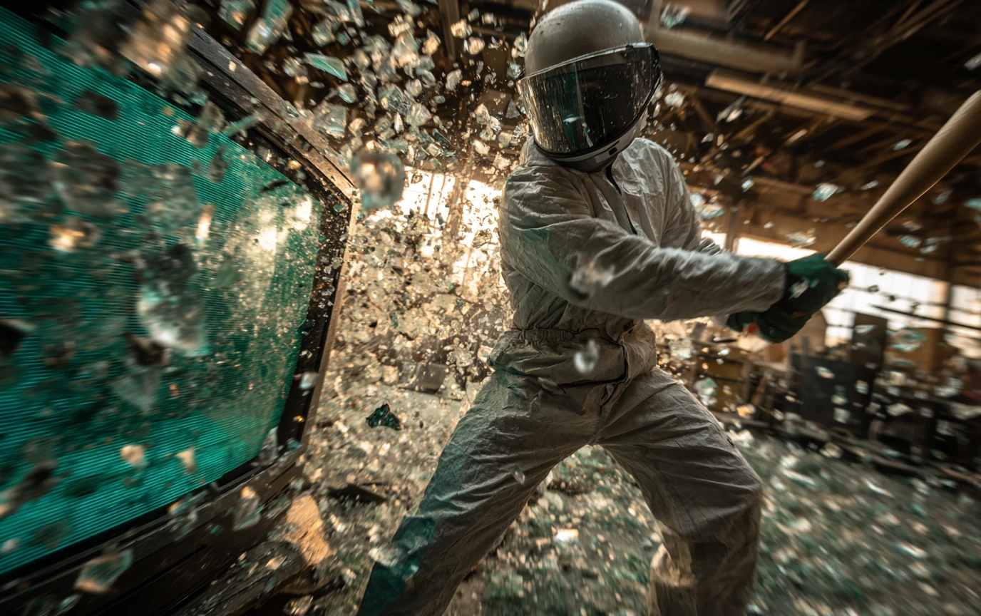 Rage Room activity